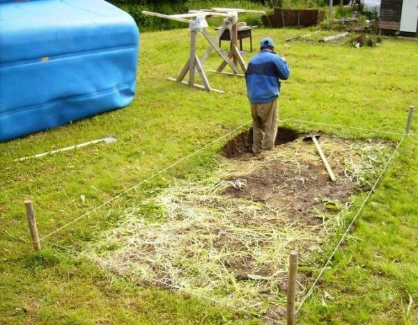 Début des travaux de terrain