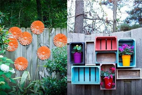 Décorations simples, mais elles remplissent leur tâche - elles détournent l'attention de la surface disgracieuse