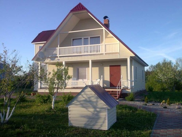 Maison pour un puits de revêtement