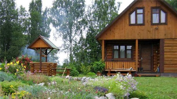 Il vaut mieux aménager un puits dans le même style que la maison.