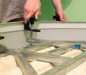 Installation des pieds