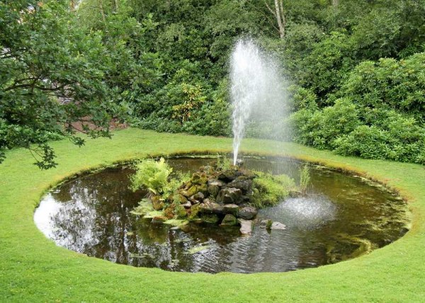 DIY fontaine dans le jardin