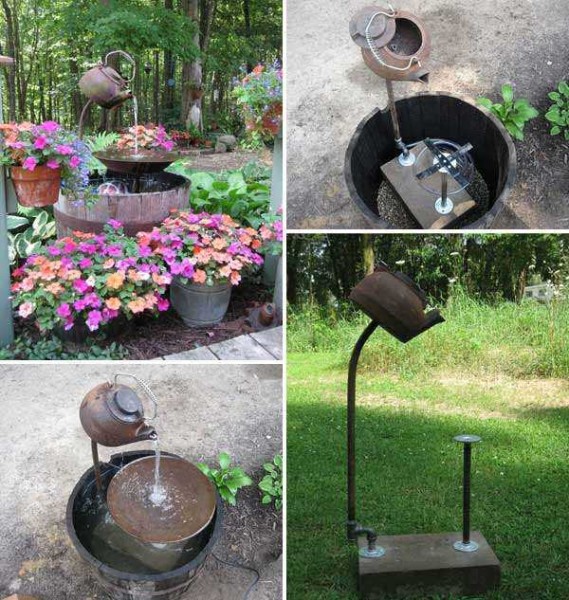 Une autre fontaine de jardin décorative