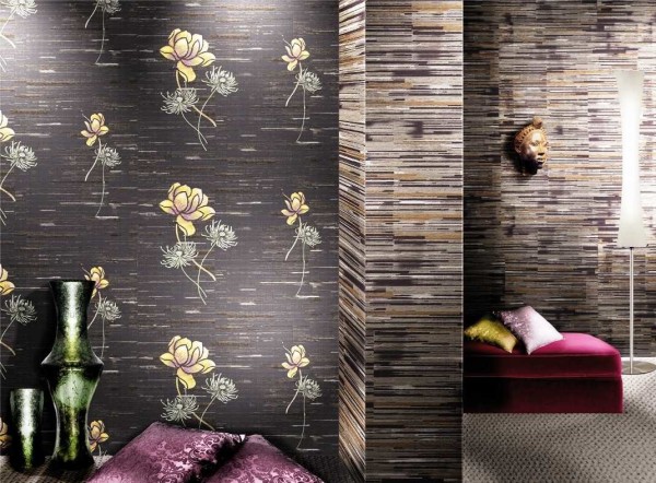 Deux types de collage de papier peint: les restes saillants de murs porteurs peuvent être transformés en dignité