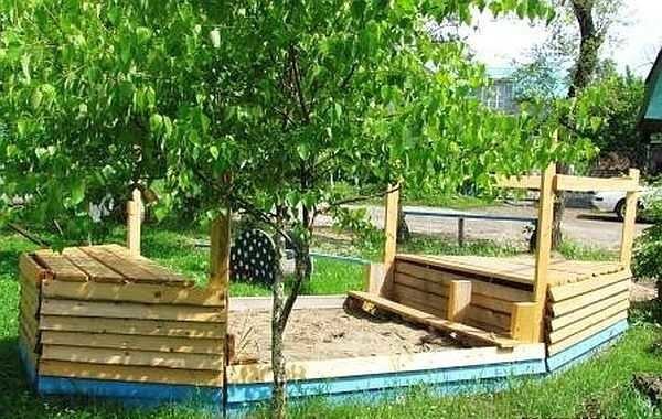 Une autre option de bac à sable pour les garçons