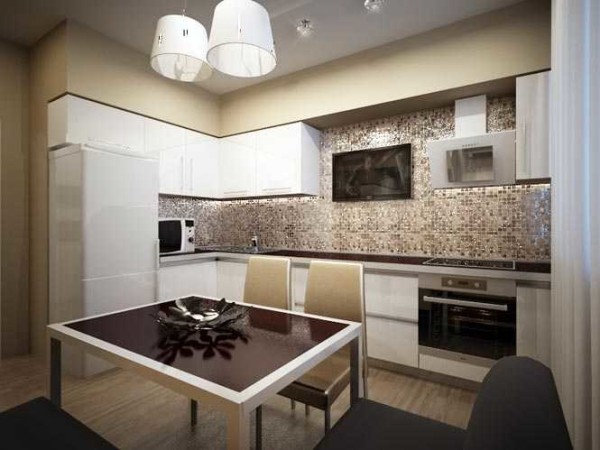 Options de disposition de la cuisine en forme de L