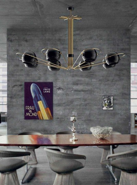 Les éléments high-tech et minimalisme s'intègrent bien dans le style loft