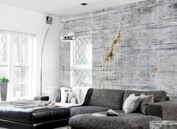 Les murs et les plafonds effrayants sont l'une des caractéristiques du style
