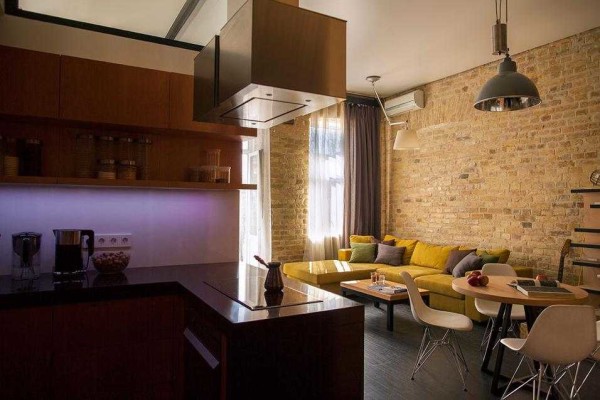 Combinaison de styles - high-tech et loft