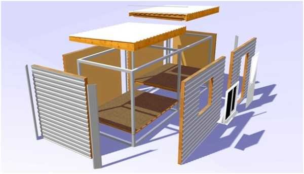 Nous allons construire quelque chose comme un tel vestiaire.