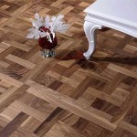 C'est du parquet en noyer