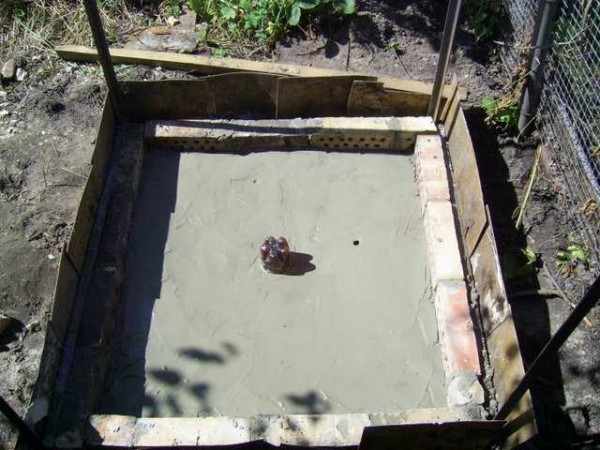 Exemple de palette en béton