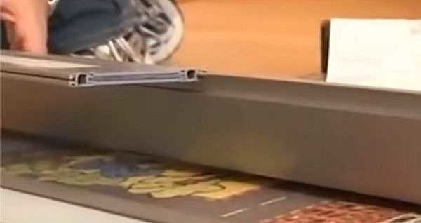 Nous collectons les lamelles à l'aide d'inserts flexibles