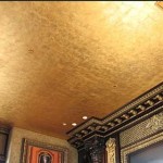 De l'or pour des intérieurs luxueux de style classique