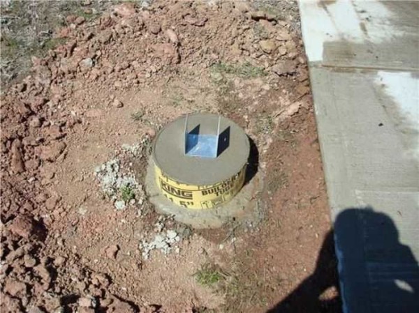 Base pour piliers