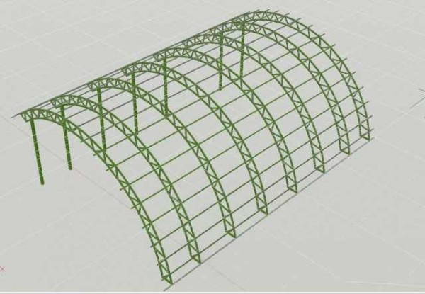 Projet intéressant d'un abri d'auto en polycarbonate