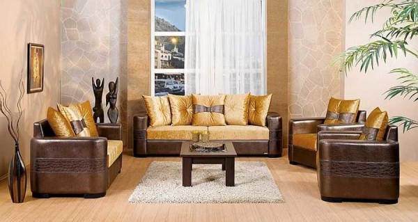 La brique ou la maçonnerie est la dernière mode pour décorer un salon