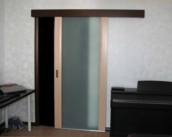 Portes coulissantes intérieures à un vantail