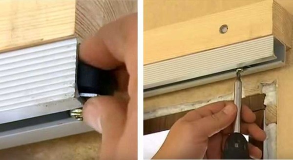 Installation de butées sur portes coulissantes