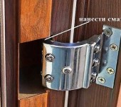 Un des modèles de charnières cachées