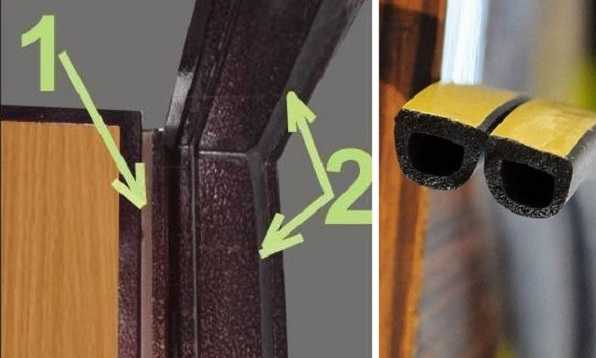 Le remplacement du joint est la première étape s'il sort de dessous la porte avant