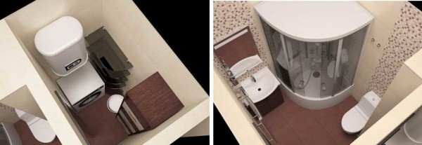 Salle de bain et local technique