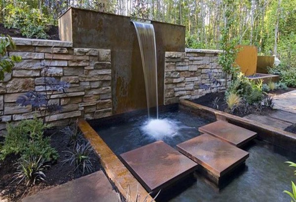 Cascade artificielle de bricolage