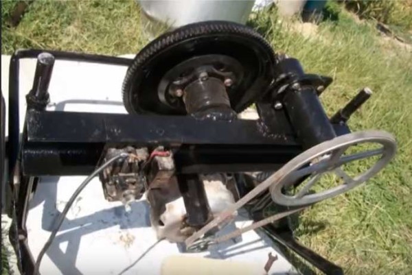 Moteur installé