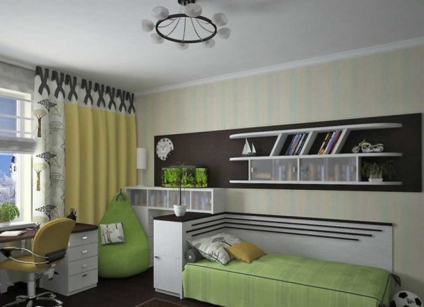 Lors du développement de la conception de la chambre d'un adolescent, vous devez écouter son opinion ou faire quelque chose de neutre
