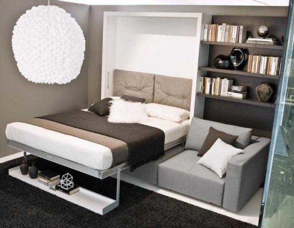 Armoire-lit pliante