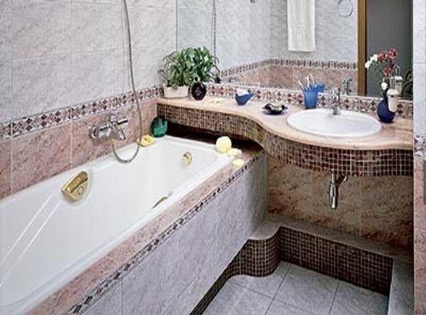 Un petit lavabo rond