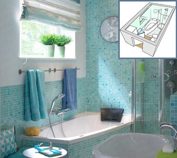 Petite salle de bain design - art