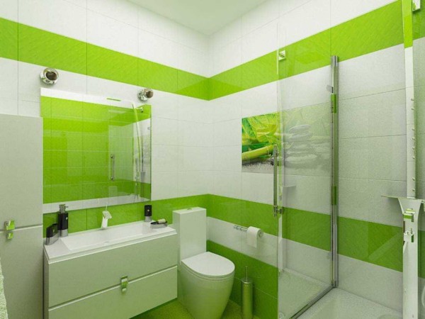 Verts juteux sur fond blanc - une disposition de tuile simple et efficace