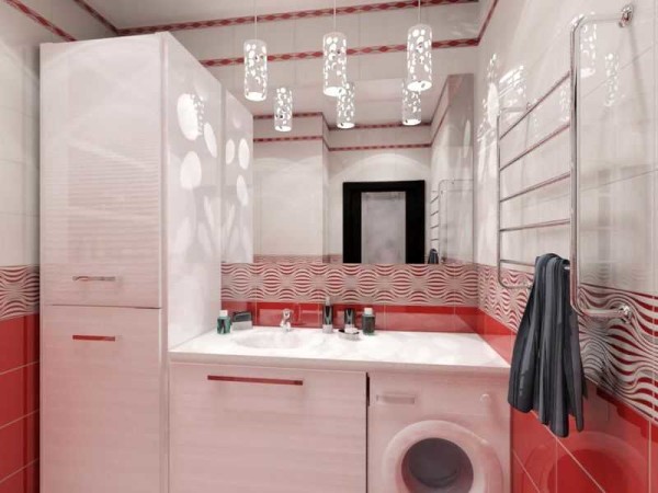 Une machine à écrire sous le lavabo est un moyen de gagner de la place dans la salle de bain