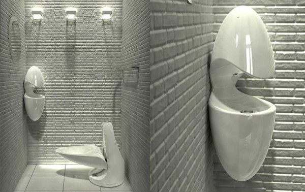 Conception d'appareils sanitaires futuristes