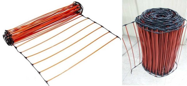Tapis en fibre de carbone pour chauffage au sol infrarouge