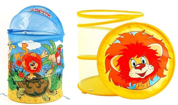 Paniers de rangement pliables en tissu pour jouets