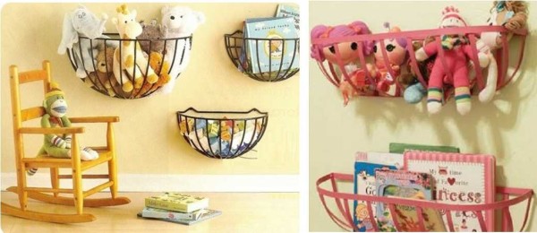 Au lieu de fleurs, mettez des jouets dans des pots