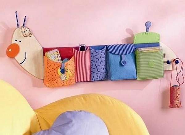 Une des options pour les poches pour jouets