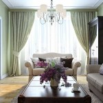 L'intérieur classique peut être réalisé dans un appartement, cependant, d'une grande surface