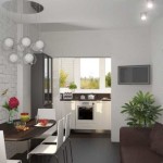 Sortez tous les meubles avec une cuisinière électrique sur le balcon ou la loggia (sans évier)
