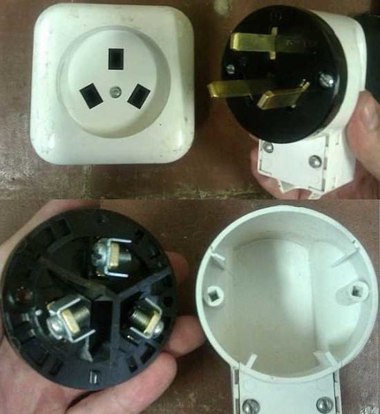 Cela ressemble à une prise pour connecter une cuisinière électrique