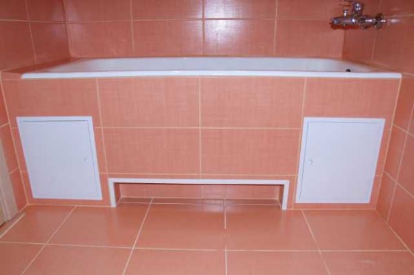 La salle de bain est prête