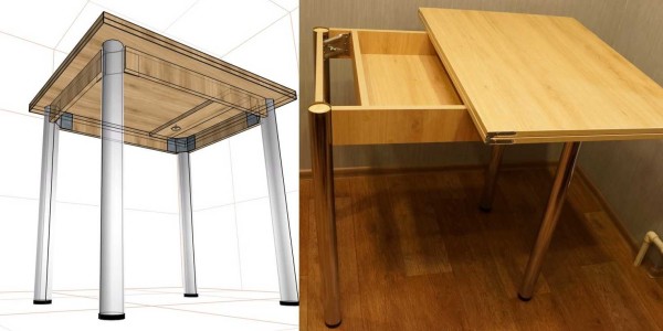 Table pliable