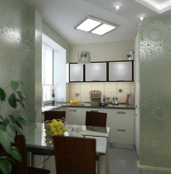 Les portes en verre sont un moyen d'alléger les meubles
