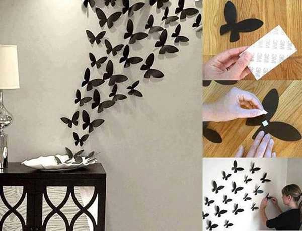 Comment faire des papillons sur le mur de vos propres mains