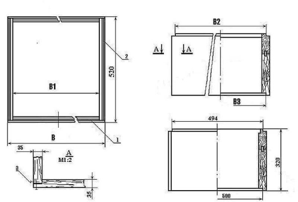Schéma d'assemblage du boîtier