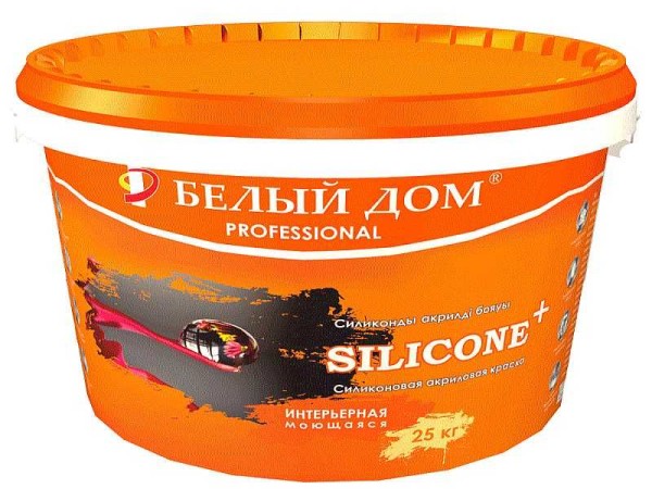 Les peintures à base d'eau de silicone peuvent peindre même les fissures