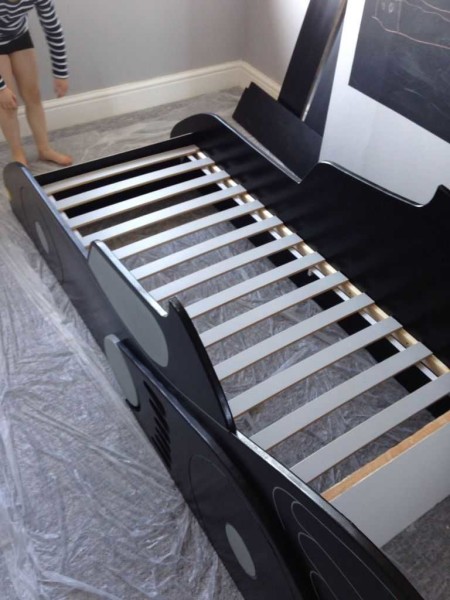 Nous posons les planches