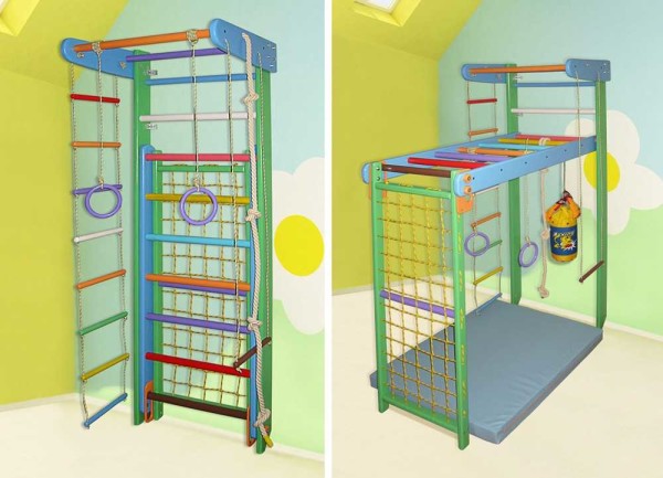 Coin sportif pliant pour enfants